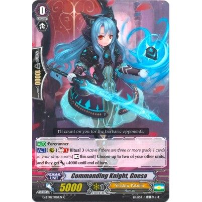 Image for Commanding Knight, Gnesa (G-BT09/061EN) (G-BT09) - Cardfight Vanguard