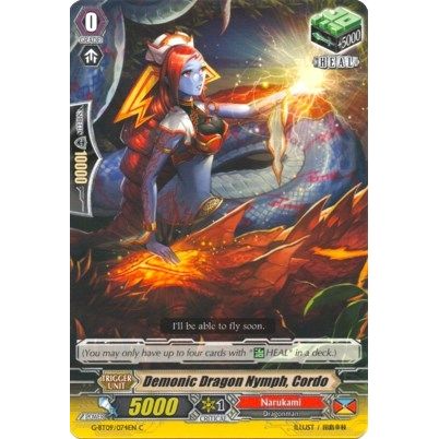 Image for Demonic Dragon Nymph, Cordo (G-BT09/074EN) (G-BT09) - Cardfight Vanguard