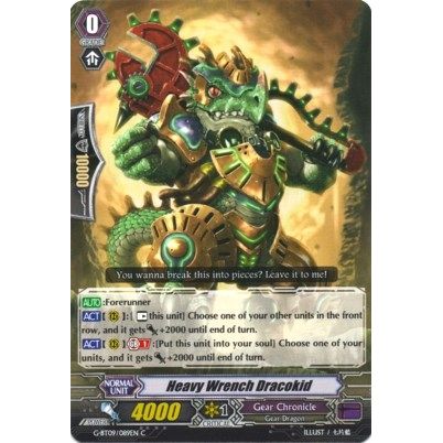 Image for Heavy Wrench Dracokid (G-BT09/089EN) (G-BT09) - Cardfight Vanguard