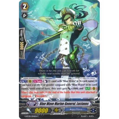 Image for Blue Wave Marine General, Lucianos (G-BT09/094EN) (G-BT09) - Cardfight Vanguard