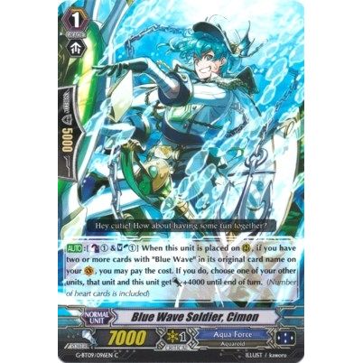 Image for Blue Wave Soldier, Cimon (G-BT09/096EN) (G-BT09) - Cardfight Vanguard