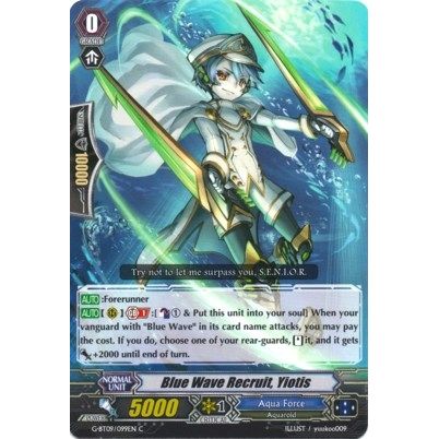 Image for Blue Wave Recruit, Yiotis (G-BT09/099EN) (G-BT09) - Cardfight Vanguard