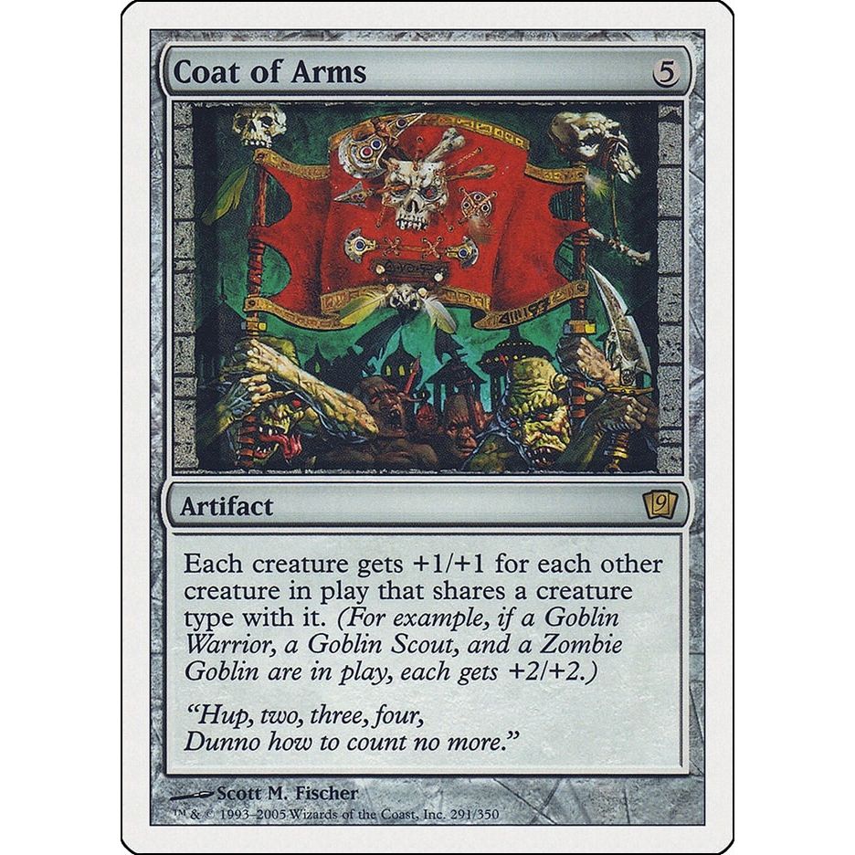 Image for Coat of Arms (291) (9ED) - Magic: The Gathering