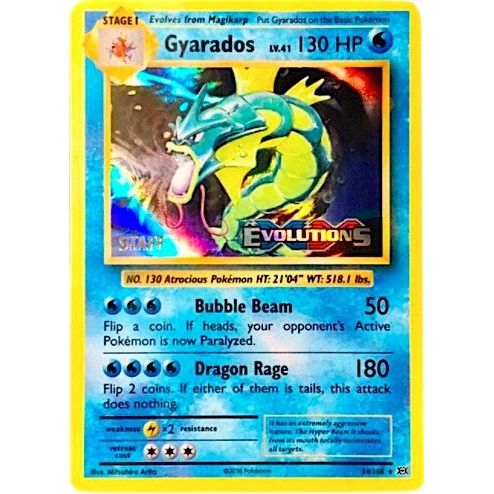 Image for Gyarados - 34/108 (Prerelease) [Staff] (34/108) (PR) - Pokemon