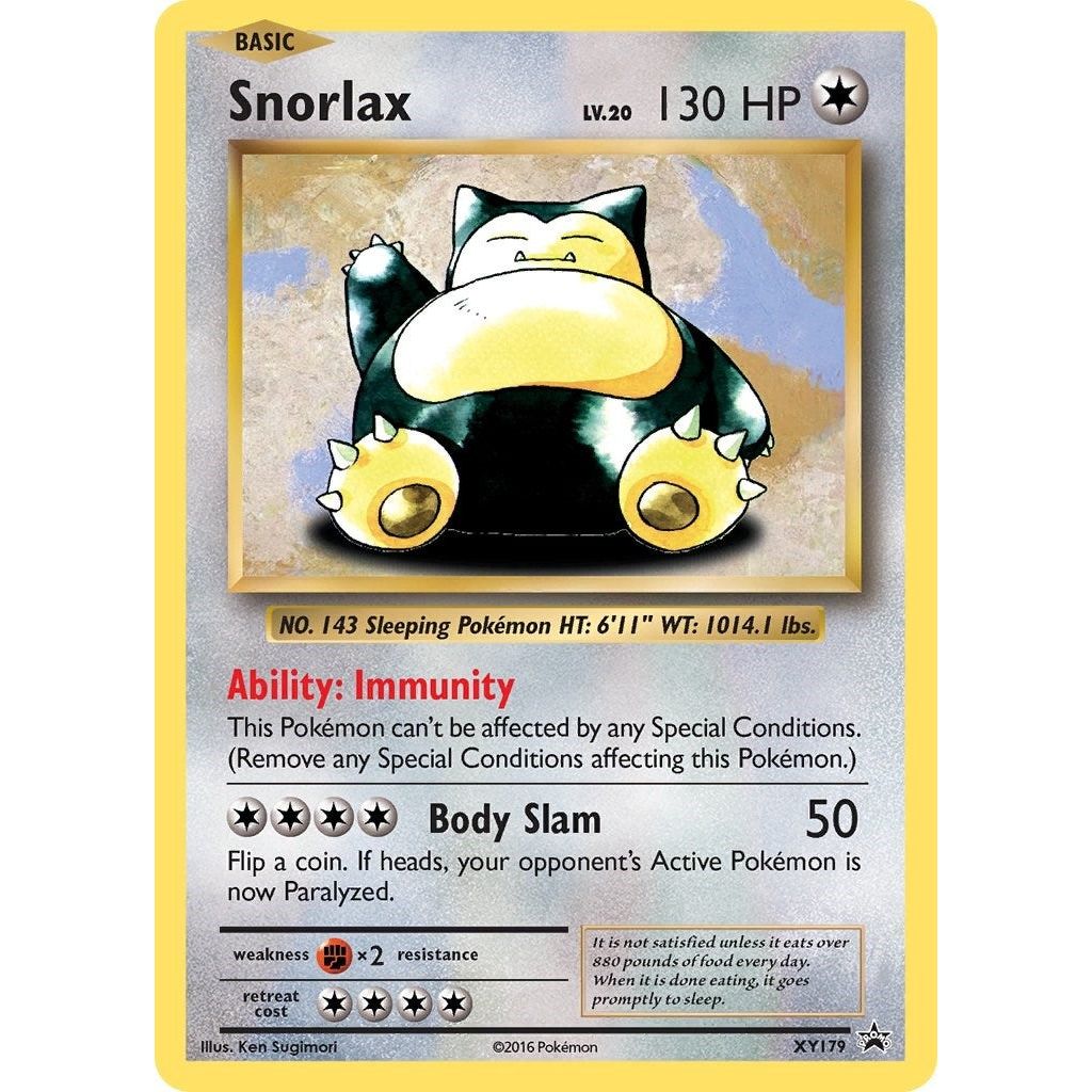 Image for Snorlax - XY179 (XY179) (PR) - Pokemon