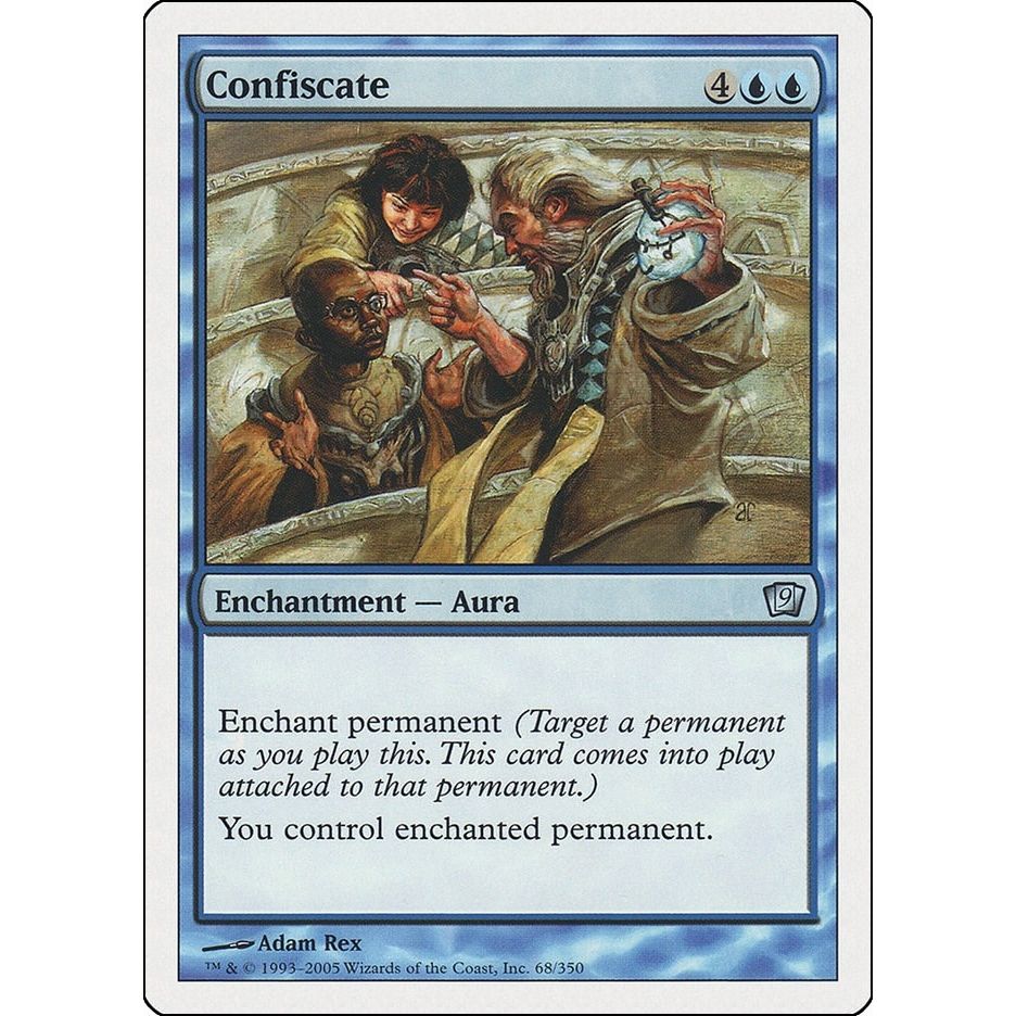 Image for Confiscate (68) (9ED) - Magic: The Gathering