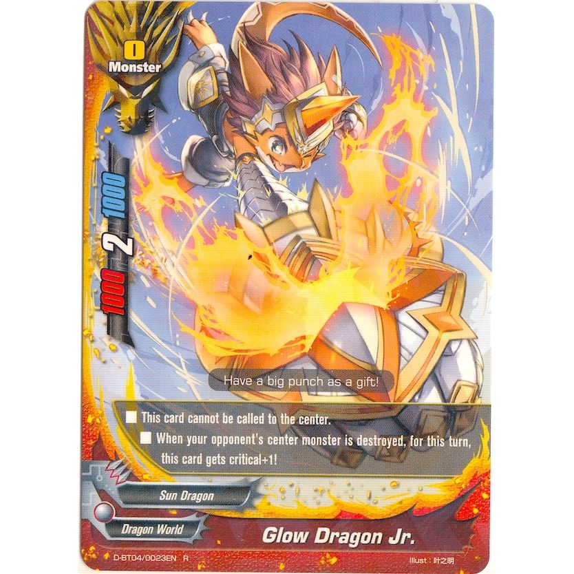 Image for Glow Dragon Jr. (D-BT04/0023EN) (D-BT04) - Future Card BuddyFight