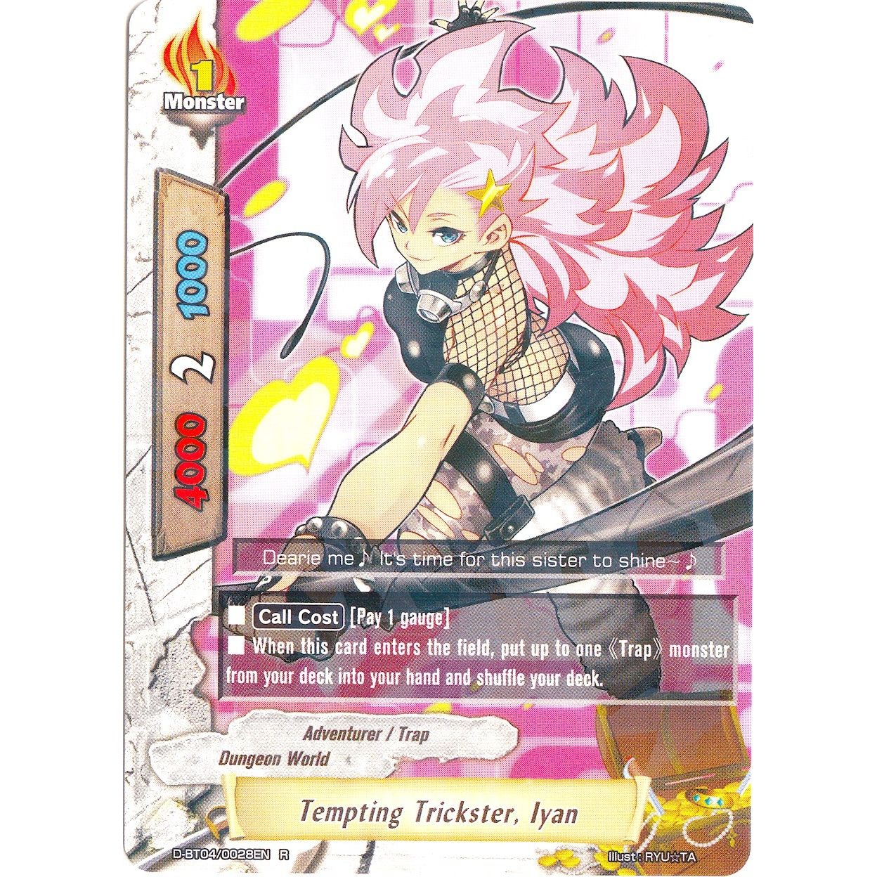 Image for Tempting Trickster, Iyan (D-BT04/0028EN) (D-BT04) - Future Card BuddyFight
