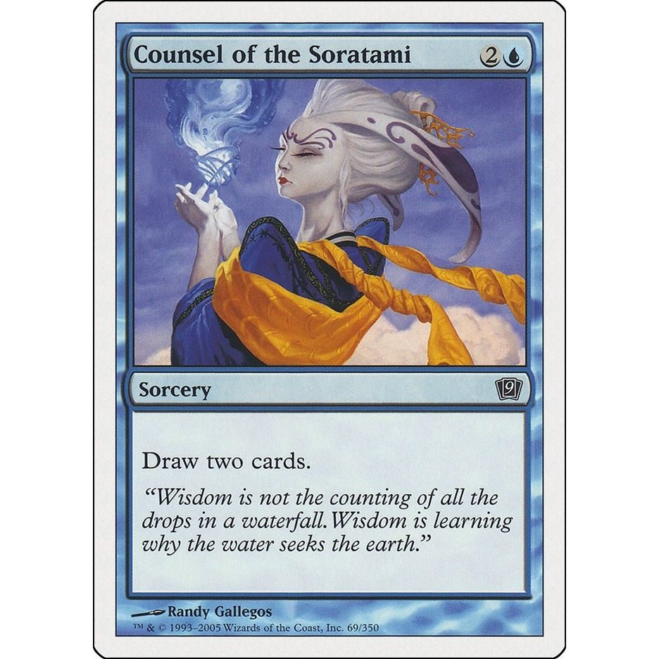 Image for Counsel of the Soratami (69) (9ED) - Magic: The Gathering