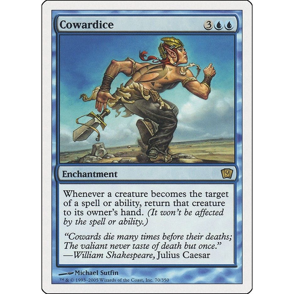 Image for Cowardice (70) (9ED) - Magic: The Gathering