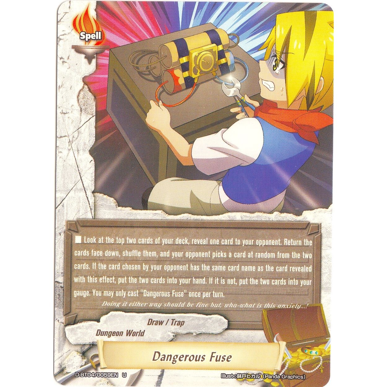 Image for Dangerous Fuse (D-BT04/0059EN) (D-BT04) - Future Card BuddyFight