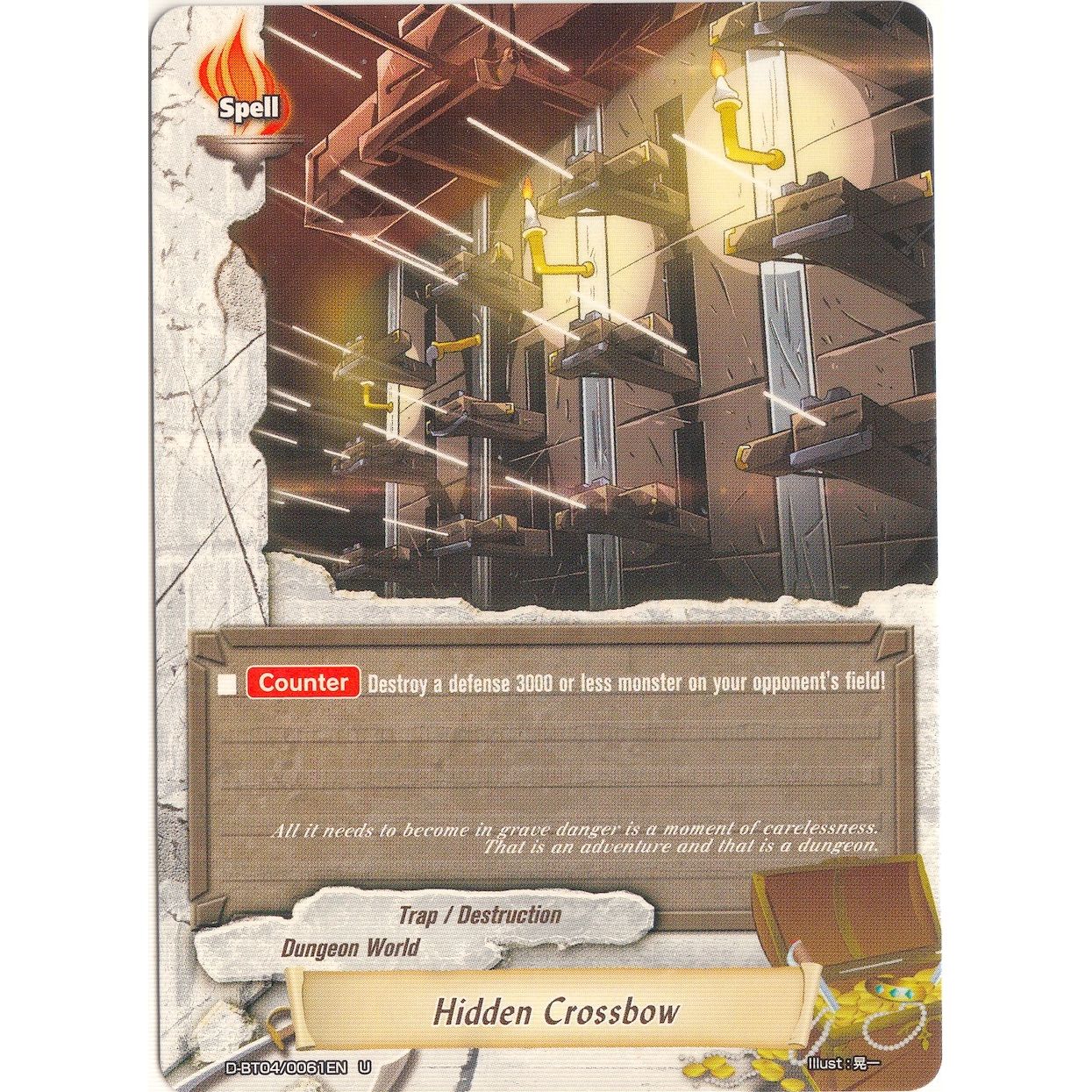 Image for Hidden Crossbow (D-BT04/0061EN) (D-BT04) - Future Card BuddyFight