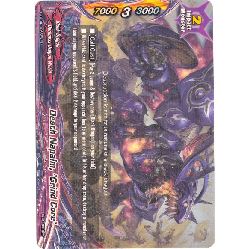 Image for Death Napalm, "Grind Core" (D-BT04/0065EN) (D-BT04) - Future Card BuddyFight