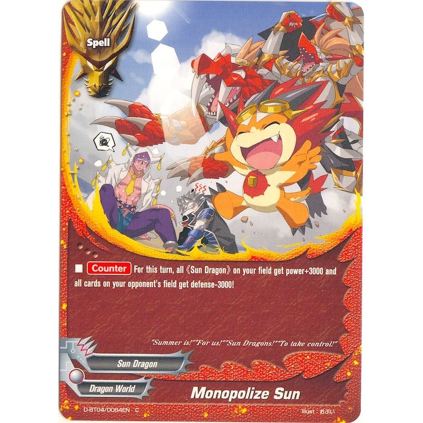 Image for Monopolize Sun (D-BT04/0084EN) (D-BT04) - Future Card BuddyFight