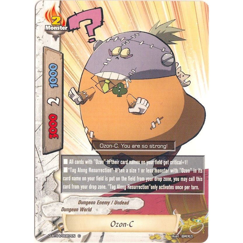 Image for Ozon-C (D-BT04/0087EN) (D-BT04) - Future Card BuddyFight