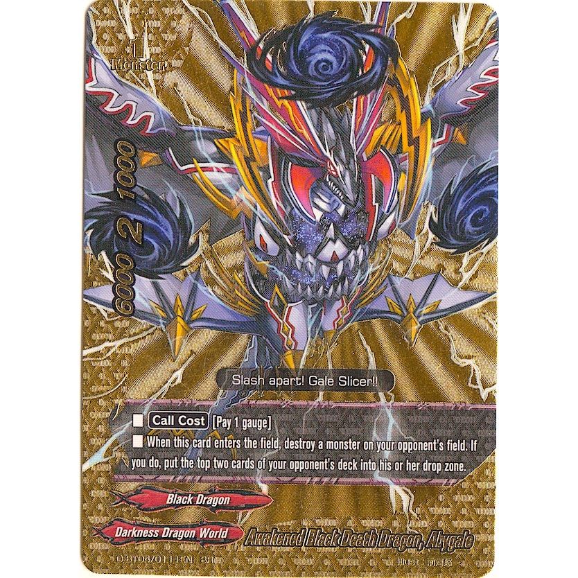Image for Awakened Black Death Dragon, Abygale (BR) (D-BT04/0111EN) (D-BT04) - Future Card BuddyFight