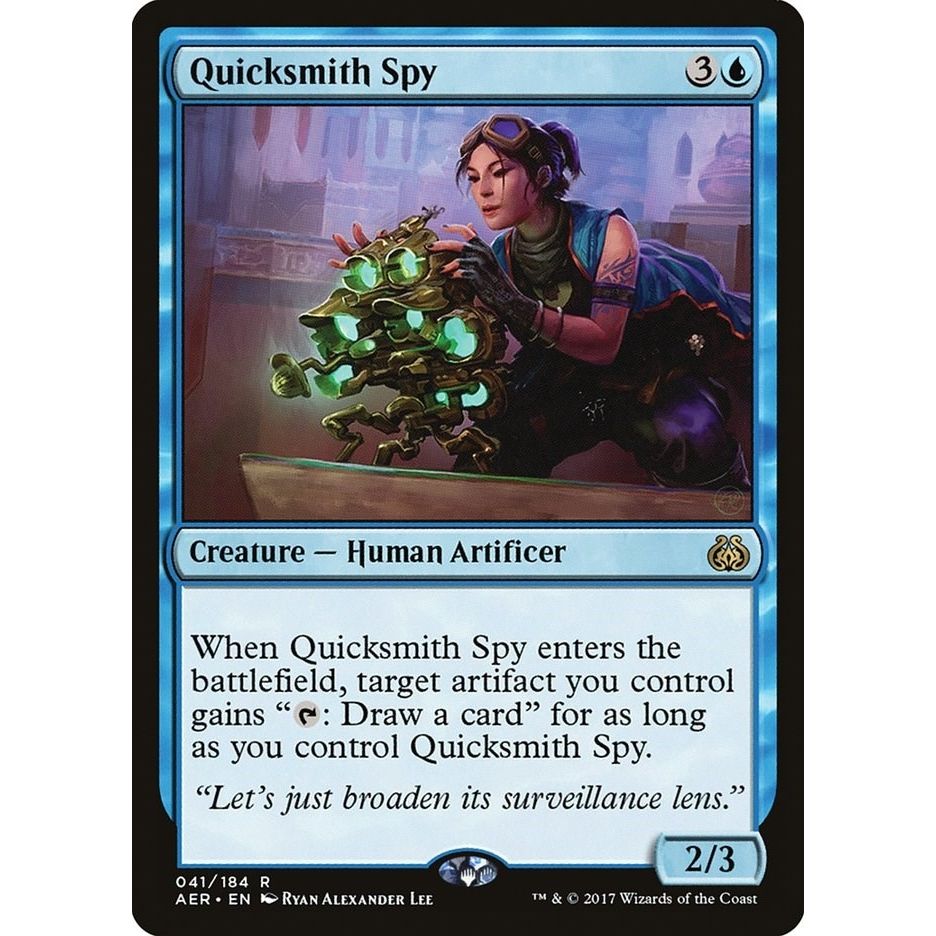 Image for Quicksmith Spy (41) (AER) - Magic: The Gathering