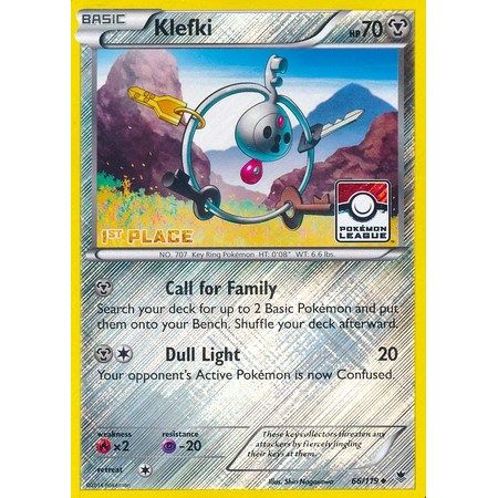 Image for Klefki - 66/119 (Pokemon League) [1st Place] (066/119) (PR) - Pokemon