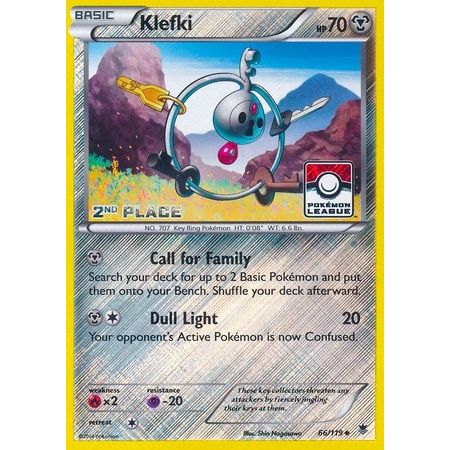 Image for Klefki - 66/119 (Pokemon League) [2nd Place] (066/119) (PR) - Pokemon