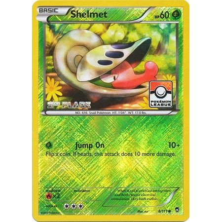 Image for Shelmet - 8/111 (Pokemon League) [2nd Place] (008/111) (PR) - Pokemon