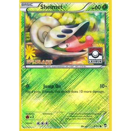 Image for Shelmet - 8/111 (Pokemon League) [3rd Place] (008/111) (PR) - Pokemon