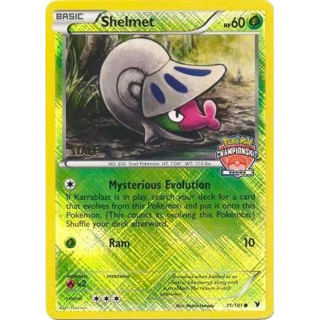 Image for Shelmet 11/101 (Championship Series) [Staff] (011/101) (PR) - Pokemon