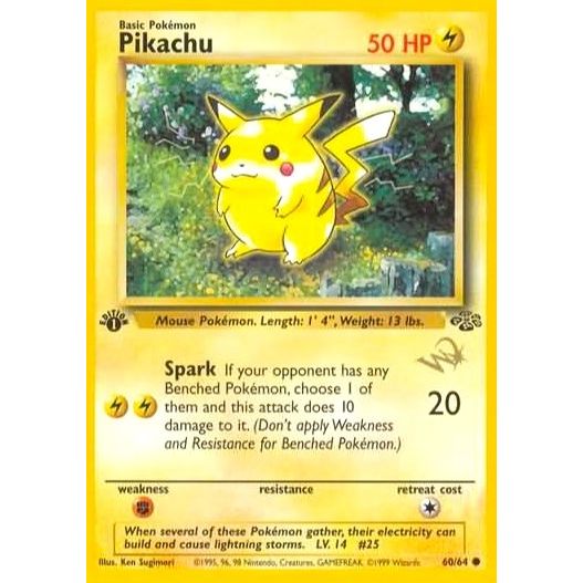 Image for Pikachu [W Stamped] (60/64) (PR) - Pokemon
