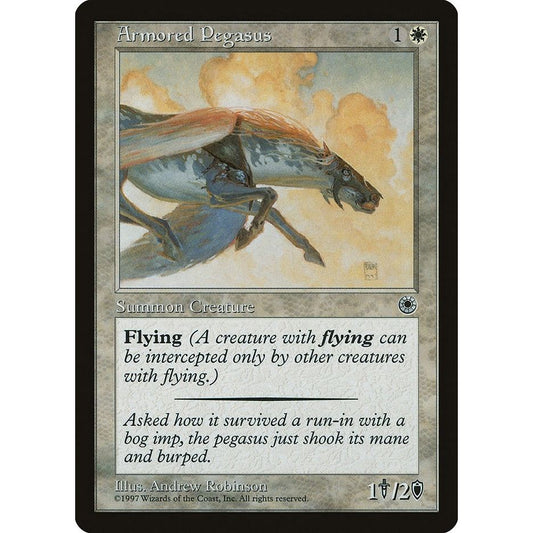 Image for Armored Pegasus (Reminder Text) (POR) - Magic: The Gathering