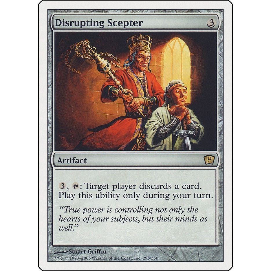Image for Disrupting Scepter (295) (9ED) - Magic: The Gathering