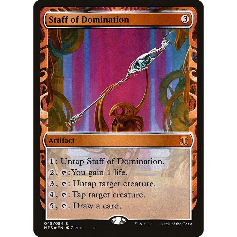 Image for Staff of Domination (48) (MPS) - Magic: The Gathering