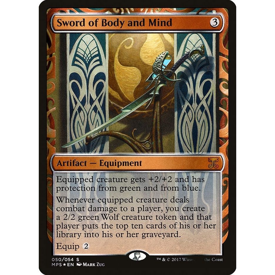 Image for Sword of Body and Mind (50) (MPS) - Magic: The Gathering