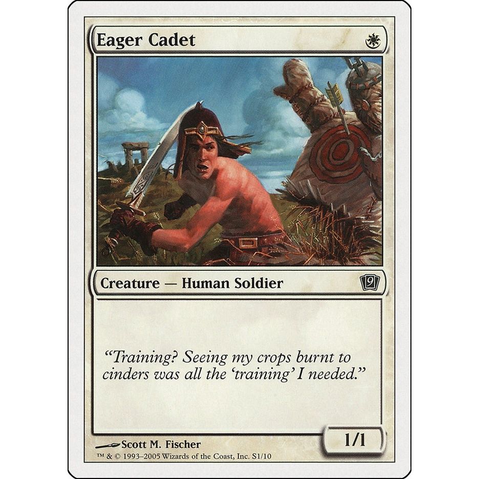 Image for Eager Cadet (S1) (9ED) - Magic: The Gathering