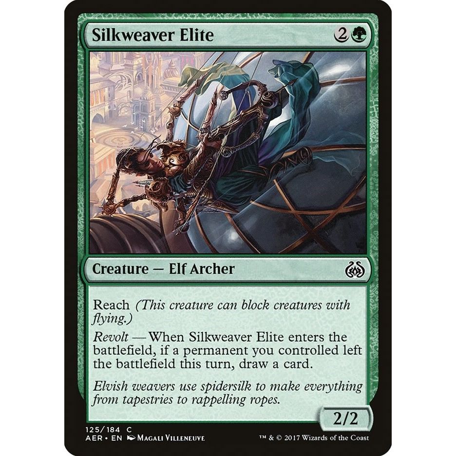 Image for Silkweaver Elite (125) (AER) - Magic: The Gathering