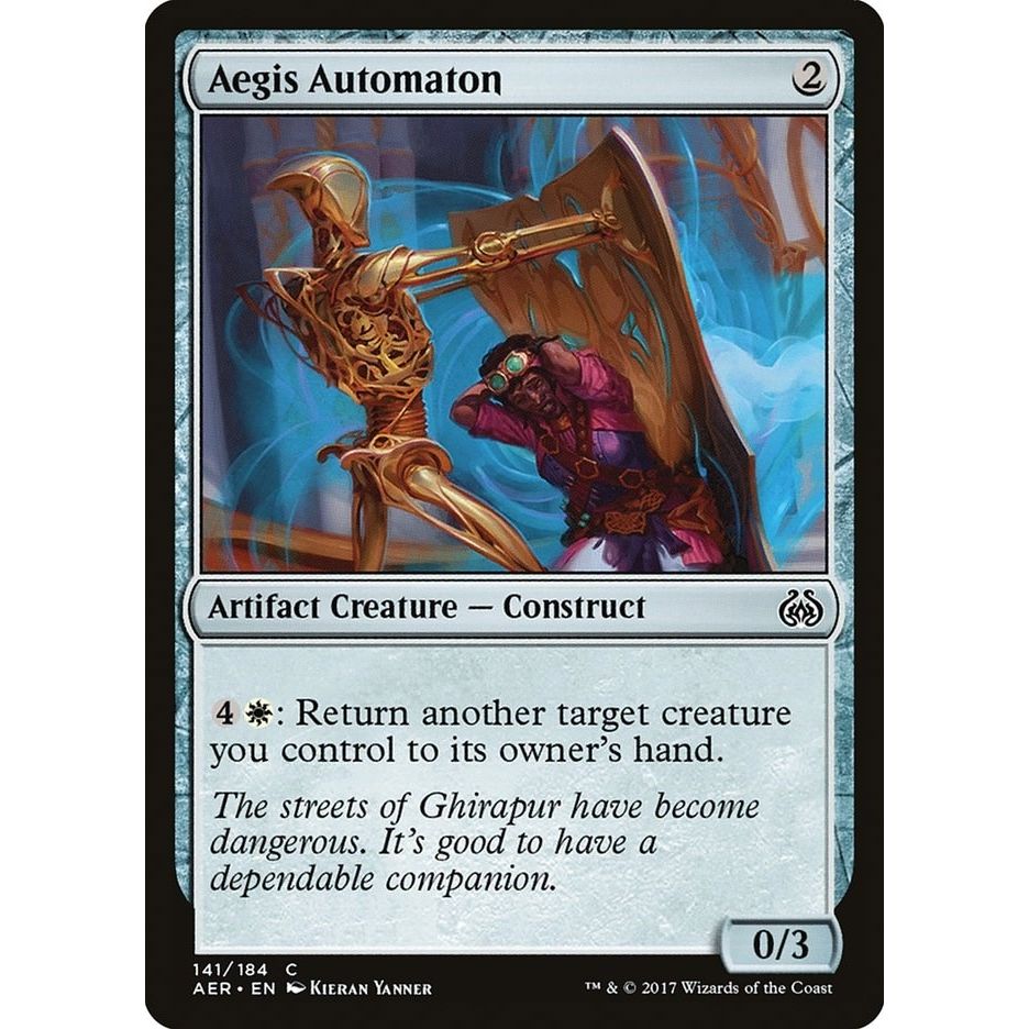 Image for Aegis Automaton (141) (AER) - Magic: The Gathering