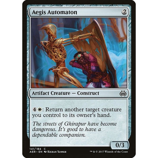 Image for Aegis Automaton (141) (AER) - Magic: The Gathering