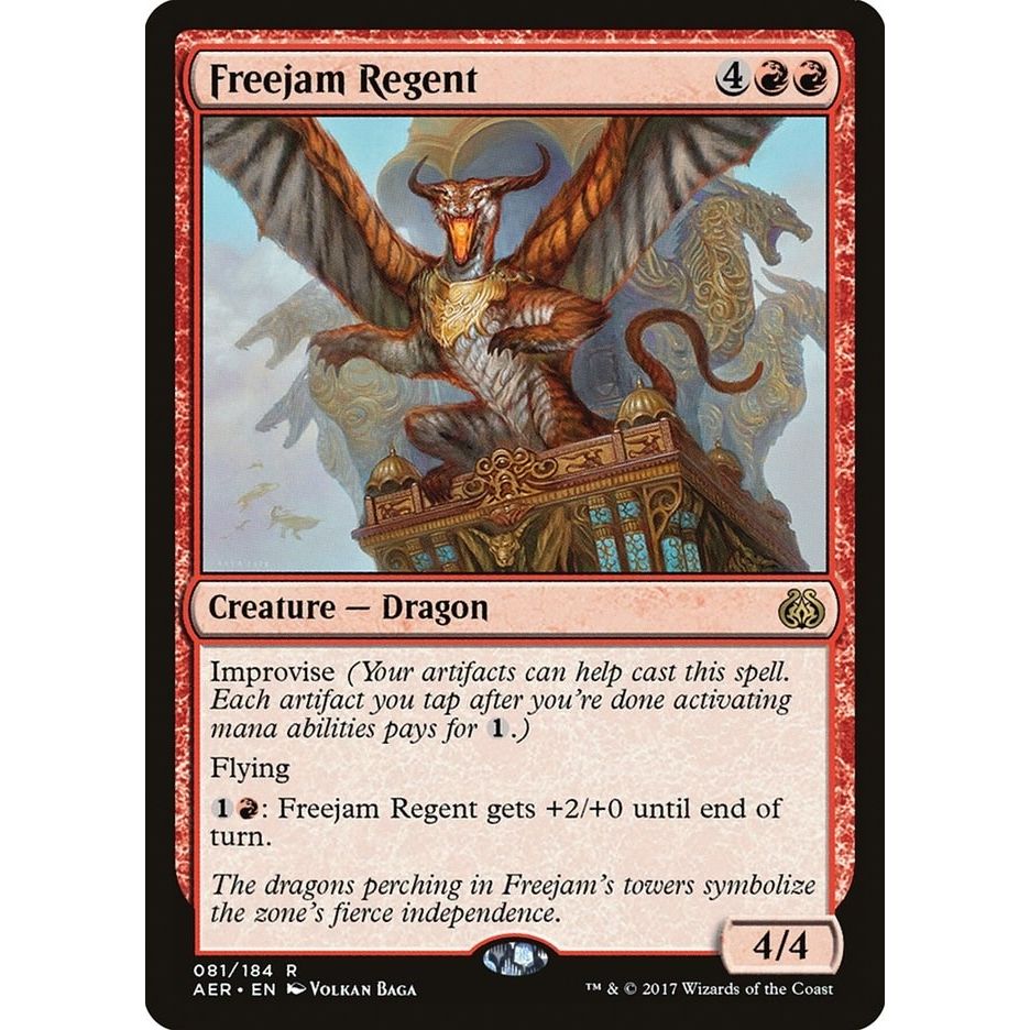 Image for Freejam Regent (81) (AER) - Magic: The Gathering
