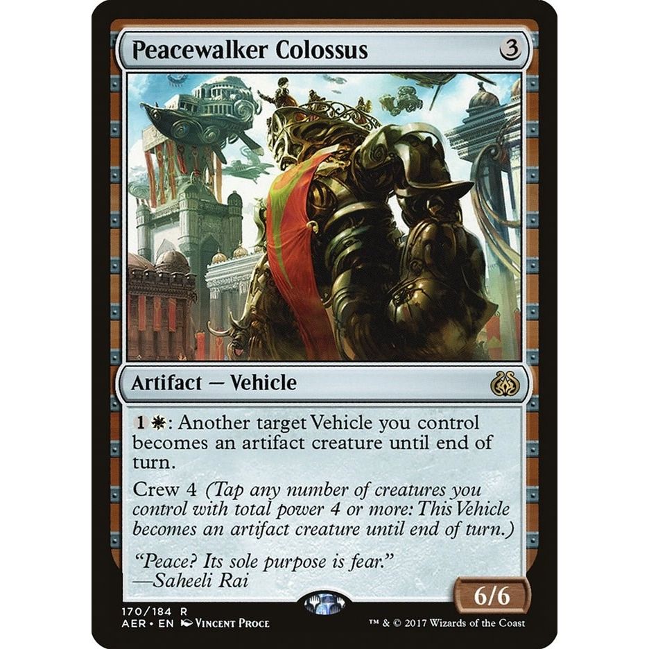 Image for Peacewalker Colossus (170) (AER) - Magic: The Gathering