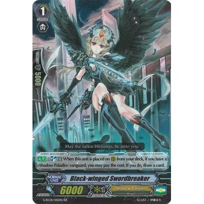 Image for Black-winged Swordbreaker (G-RC01/015EN) (G-RC01) - Cardfight Vanguard