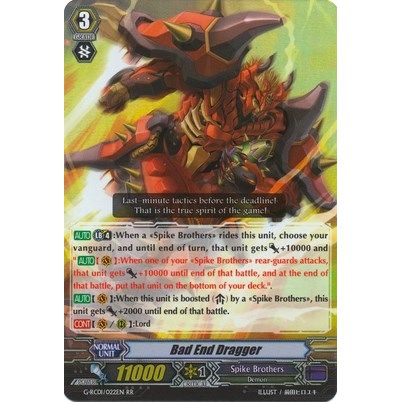 Image for Bad End Dragger (G-RC01/022EN) (G-RC01) - Cardfight Vanguard