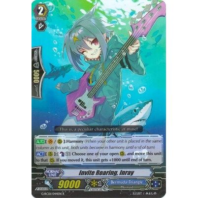 Image for Invite Roaring, Inray (G-RC01/044EN) (G-RC01) - Cardfight Vanguard