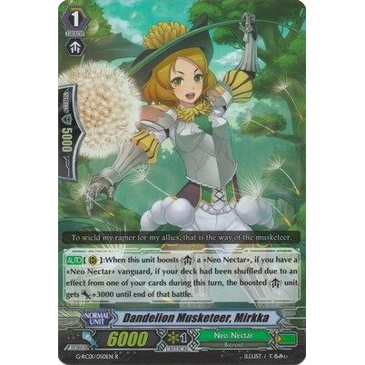 Image for Dandelion Musketeer, Mirkka (G-RC01/050EN) (G-RC01) - Cardfight Vanguard