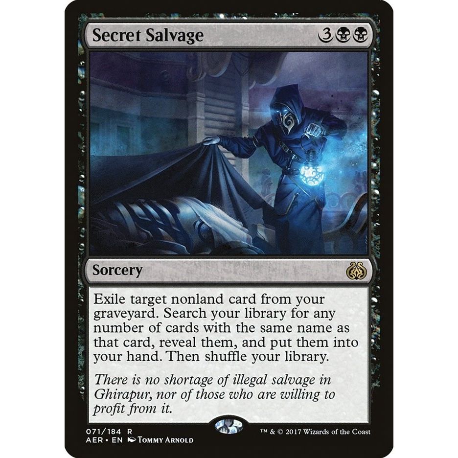 Image for Secret Salvage (71) (AER) - Magic: The Gathering