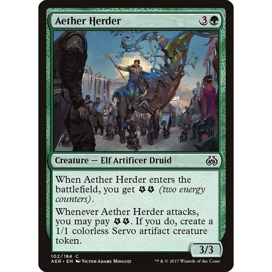 Image for Aether Herder (102) (AER) - Magic: The Gathering