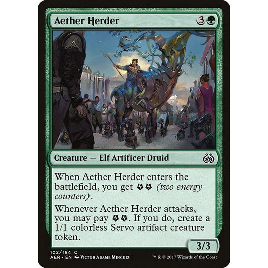 Image for Aether Herder (102) (AER) - Magic: The Gathering