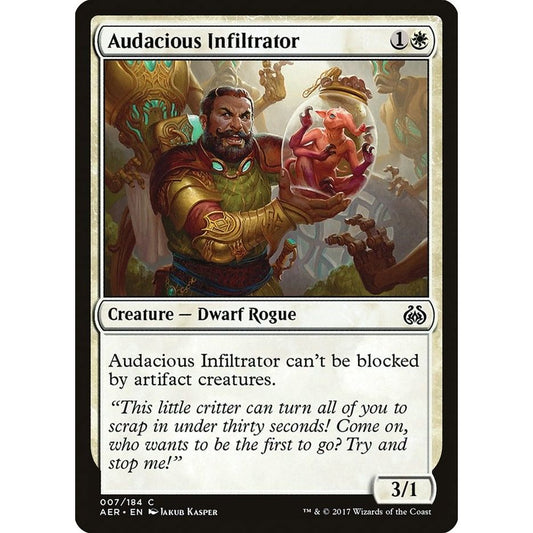 Image for Audacious Infiltrator (7) (AER) - Magic: The Gathering