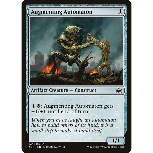 Image for Augmenting Automaton (143) (AER) - Magic: The Gathering