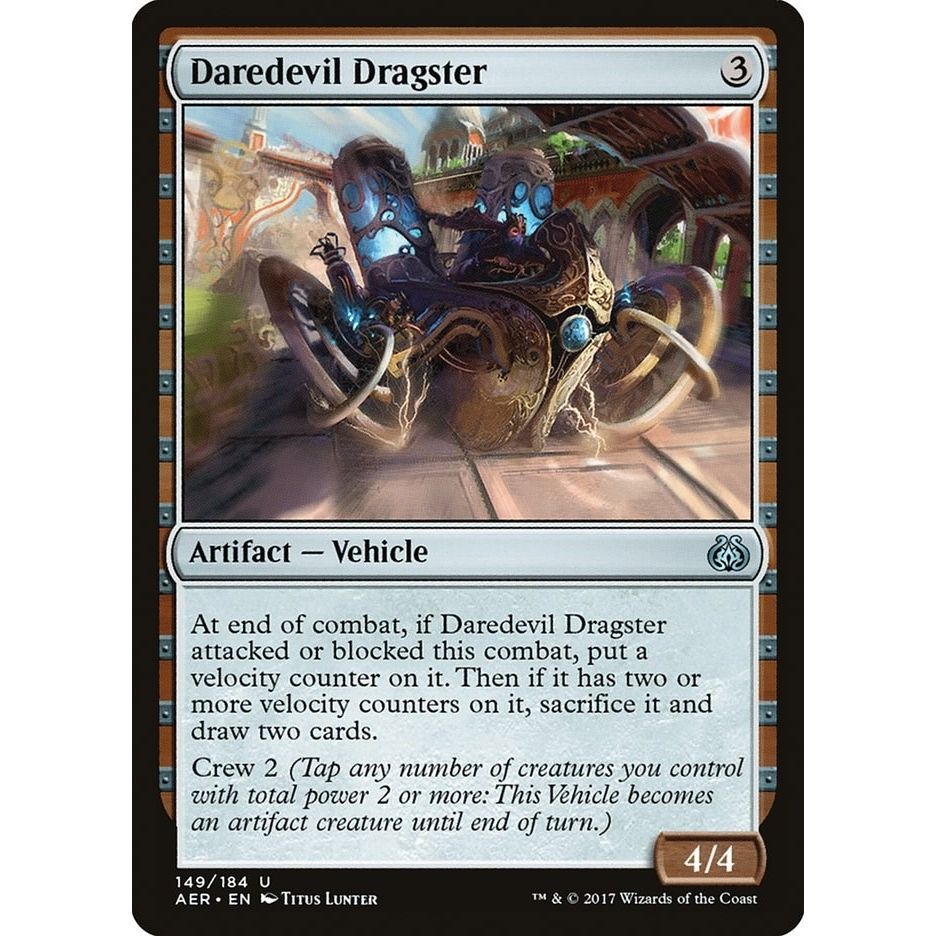 Image for Daredevil Dragster (149) (AER) - Magic: The Gathering