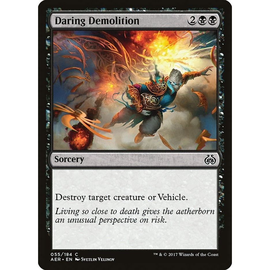 Image for Daring Demolition (55) (AER) - Magic: The Gathering