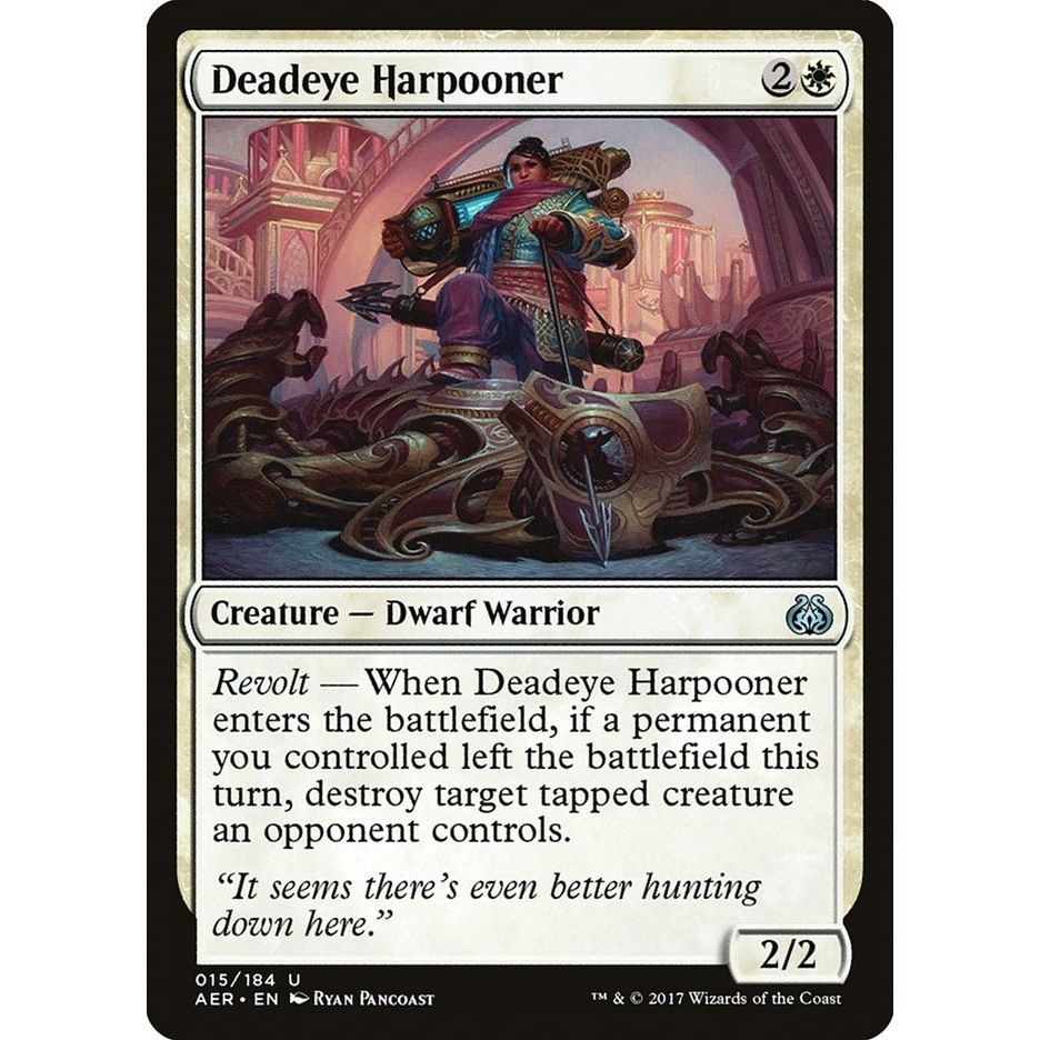 Image for Deadeye Harpooner (15) (AER) - Magic: The Gathering
