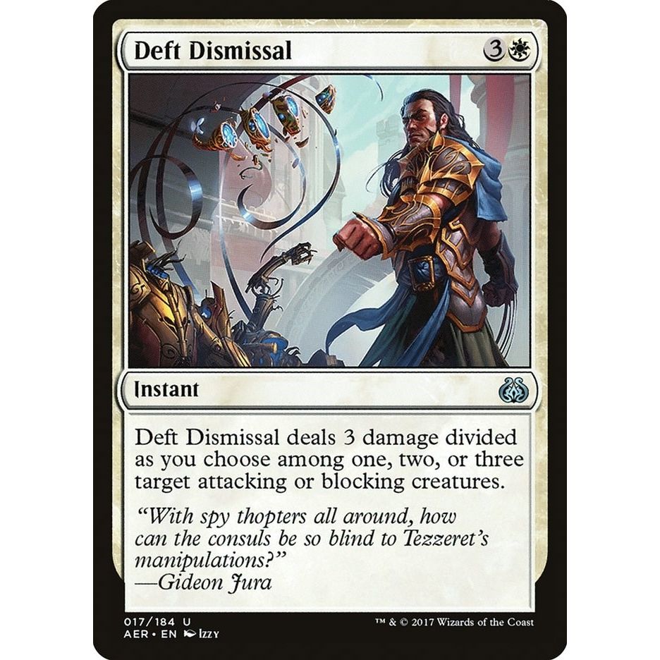 Image for Deft Dismissal (17) (AER) - Magic: The Gathering